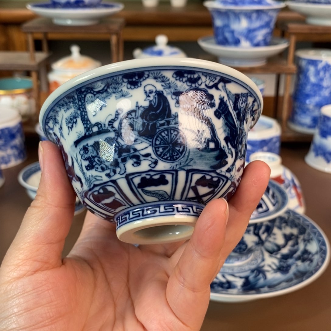 景德镇陶瓷手工手绘