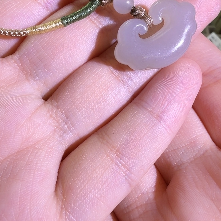 和田玉未镶嵌手链如意锁大漏福利