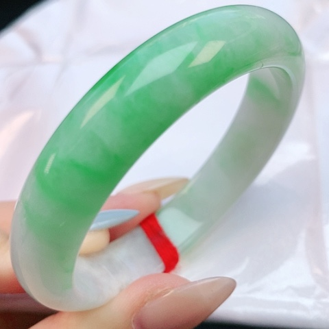 未镶嵌手镯翡翠53圈口882452