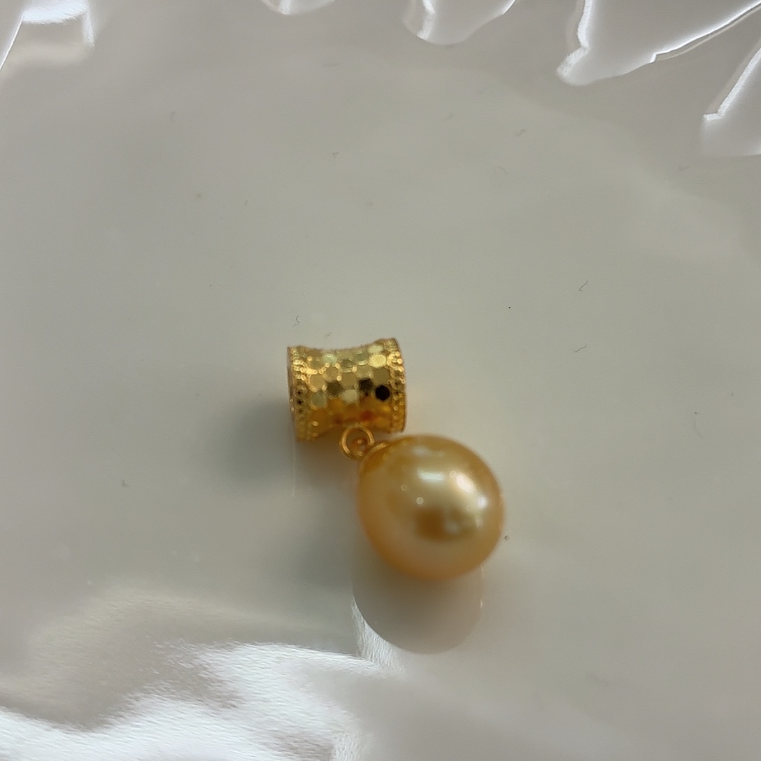 颈饰银S925镶嵌海水珍珠