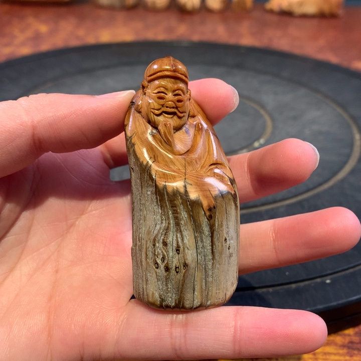 柏木（崖柏）根雕摆件