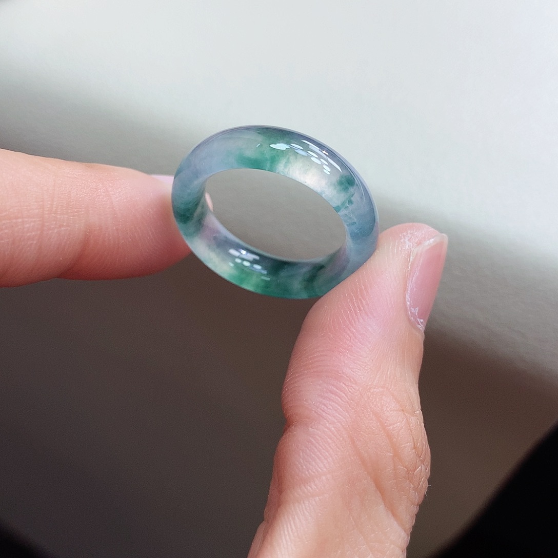 未镶嵌戒指翡翠15号