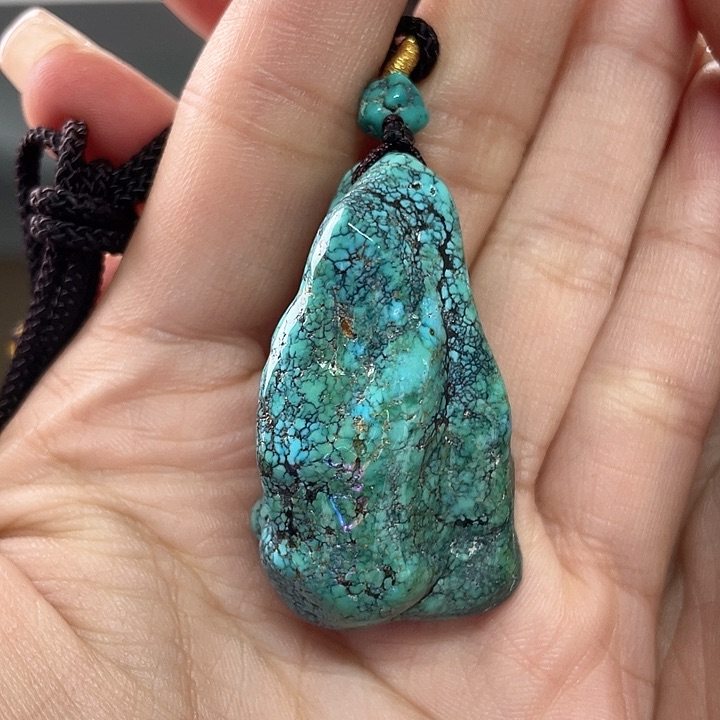 未镶嵌绿松石珠宝奇石