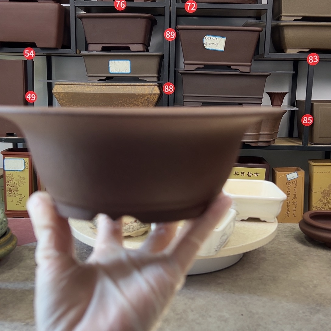 花盆紫砂15内口5深000000