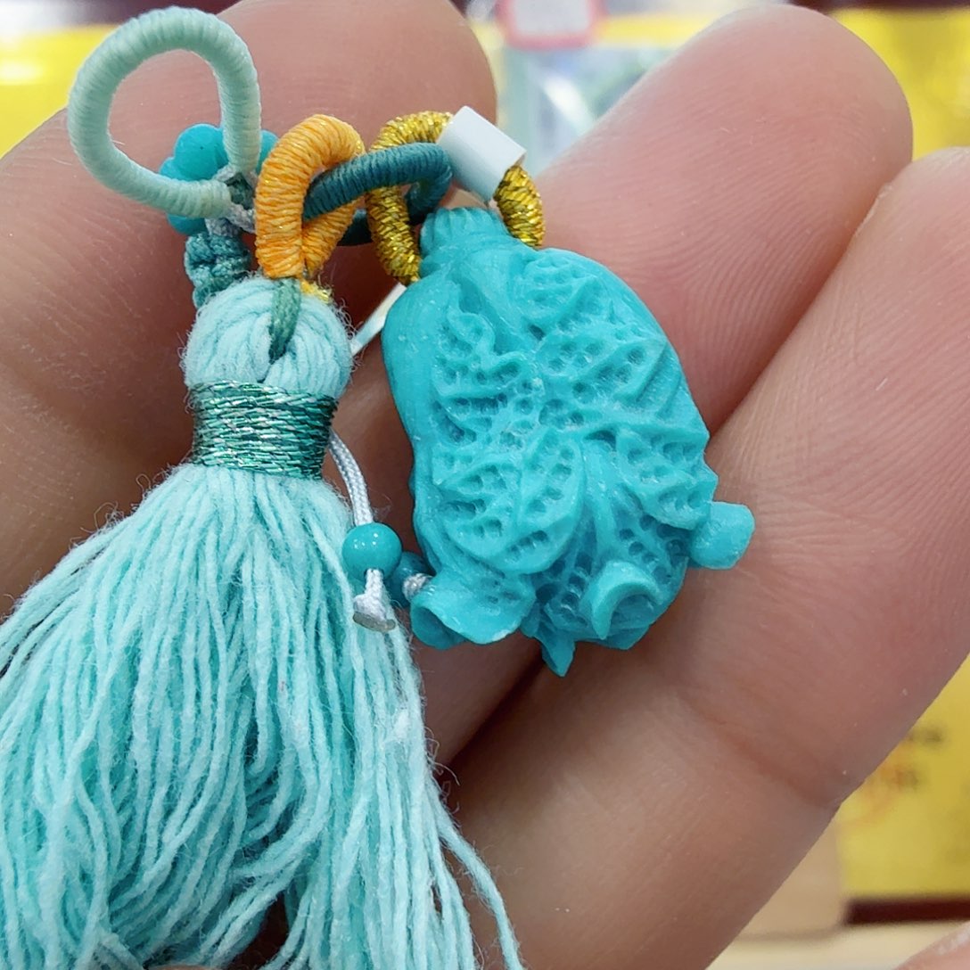 绿松石未镶嵌配饰