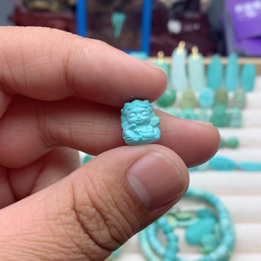 【闪购商品】绿松石珠宝奇石未镶嵌