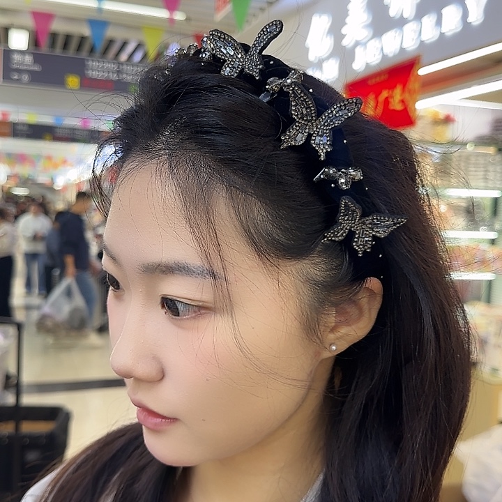 三醋酯纤维蝴蝶发箍-70