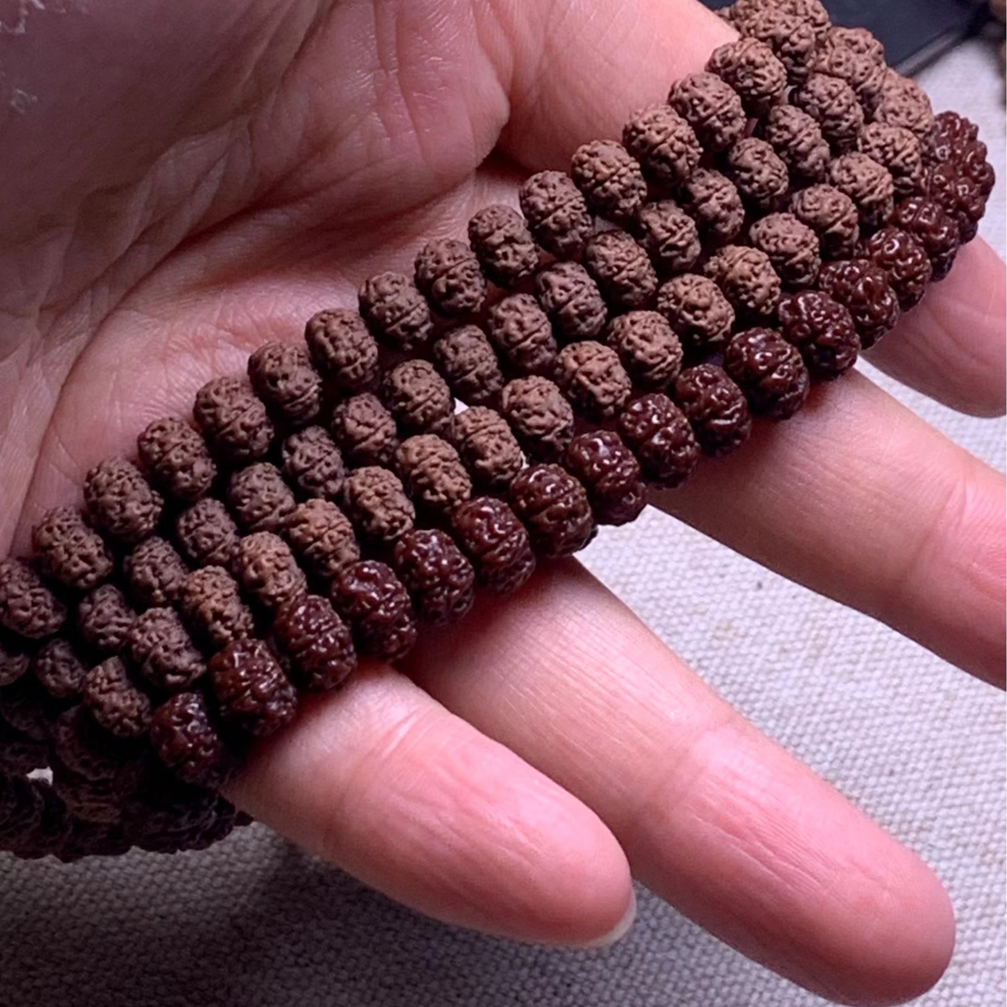 斌哥高定款【平细108】脖挂小金刚