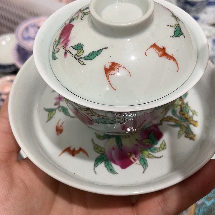 陶摆件景德镇陶瓷主人杯2344