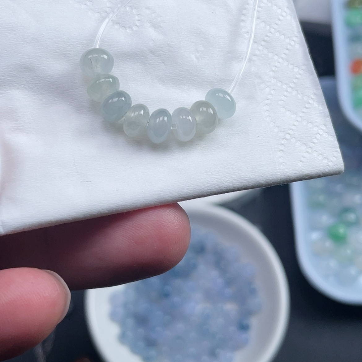 【闪购商品】定制翡翠未镶嵌不****～，