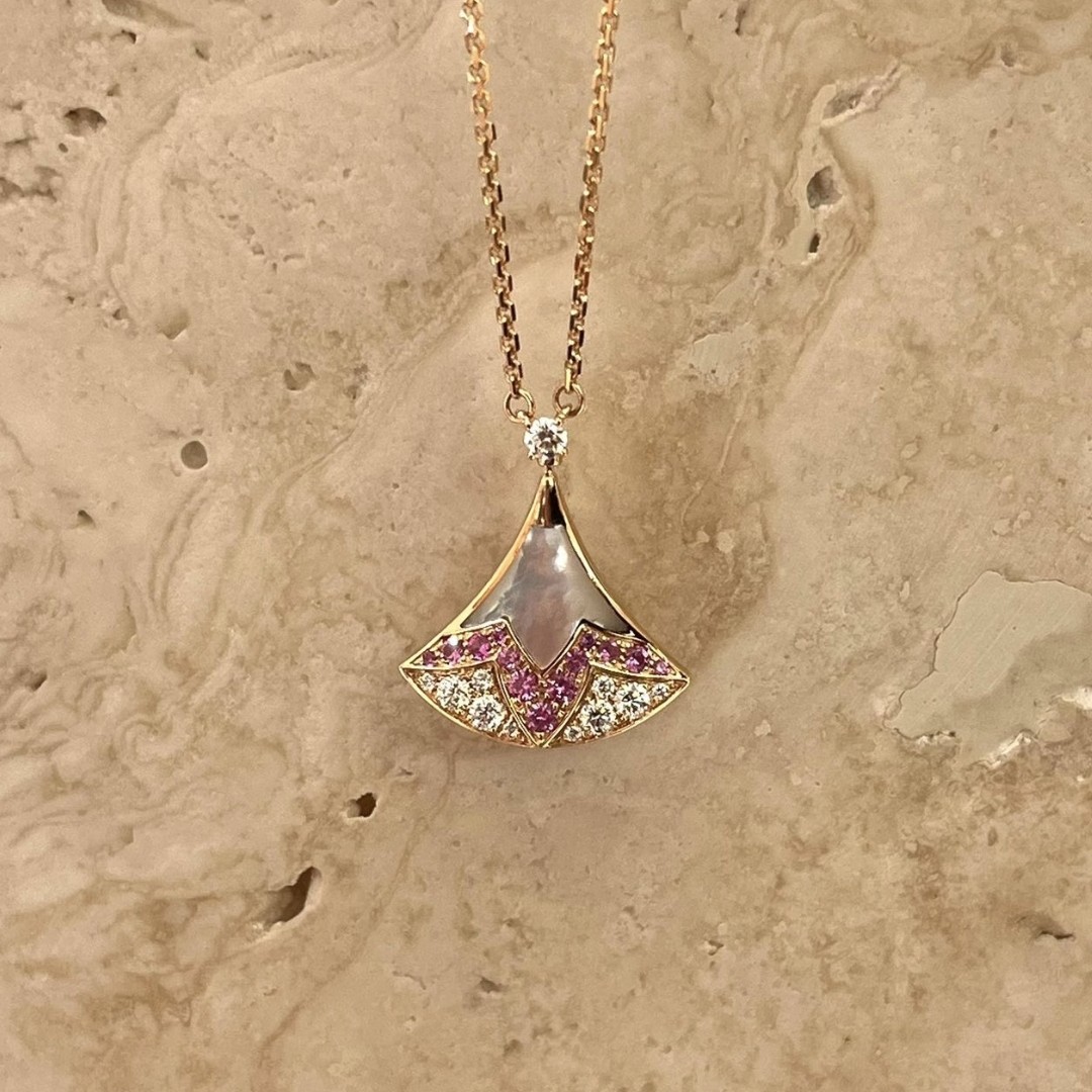 铜合金项链 百搭精致饰品锁骨链轻奢金色限定款项链小众C031