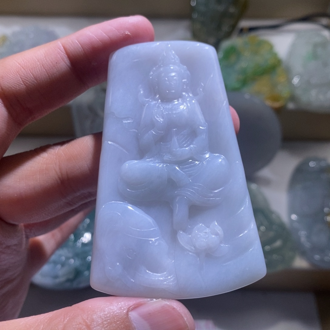 【闪购商品】翡翠颈饰未镶嵌普贤