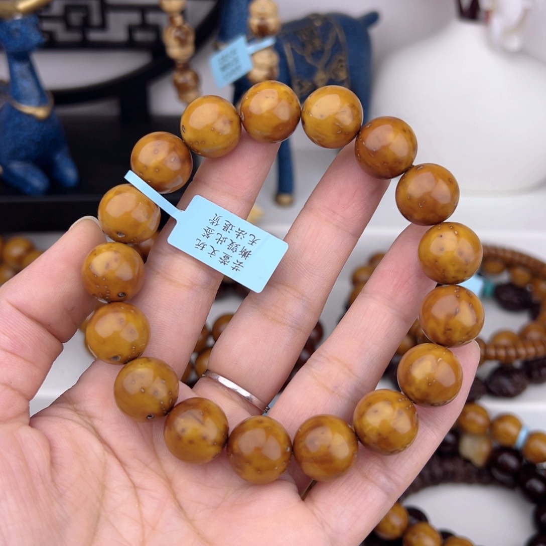 紫金鼠手串反油练手款13尺无暇