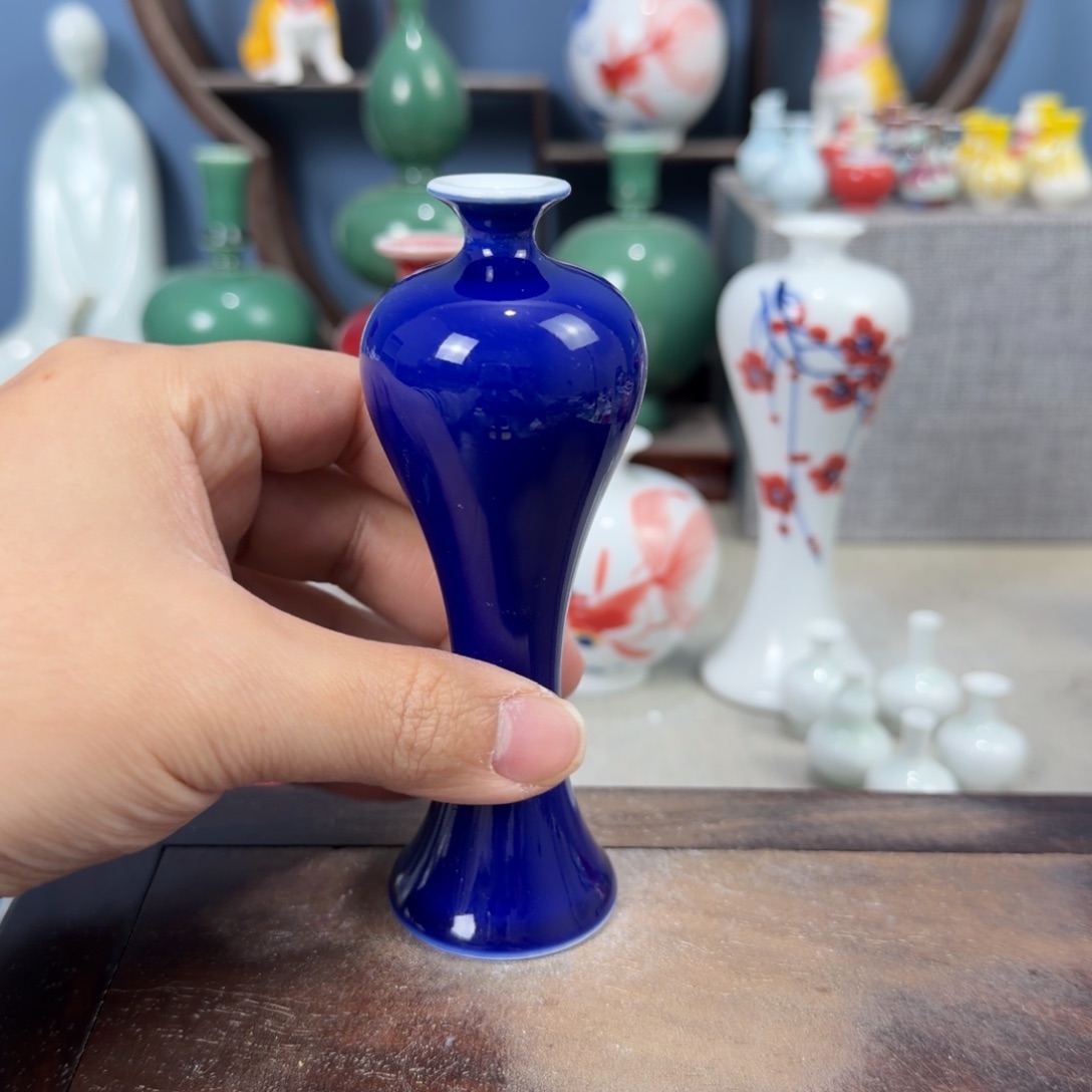 陶瓷手工小花器摆件