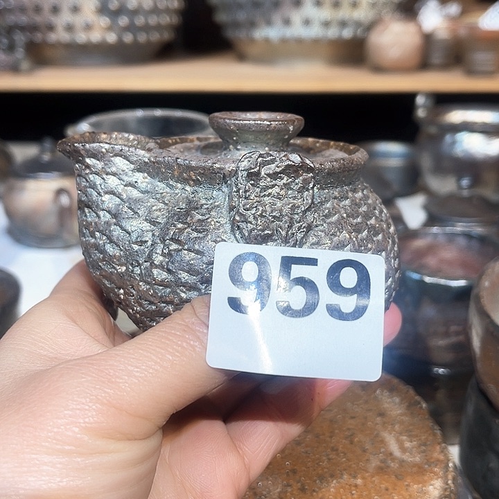 壶高温柴烧陶泥宝瓶