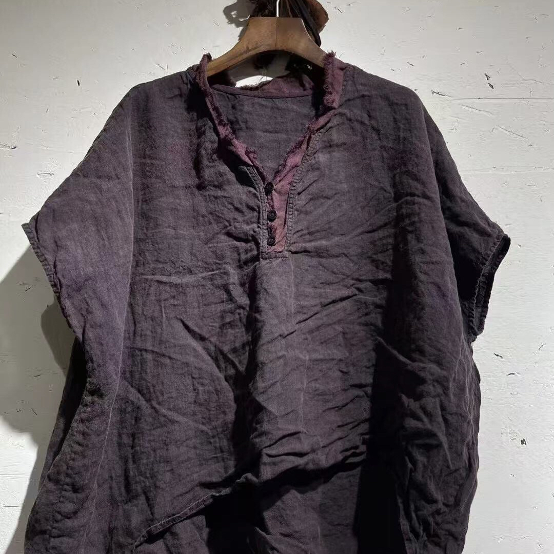 冬冬分享《衣路走来》700亚麻短袖