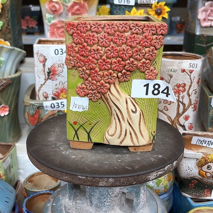 紫砂花盆粗陶材质多肉花盆