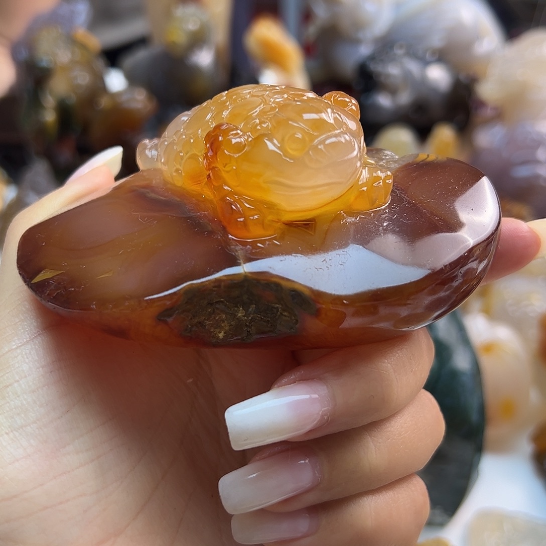 玛瑙/玉髓未镶嵌颈饰