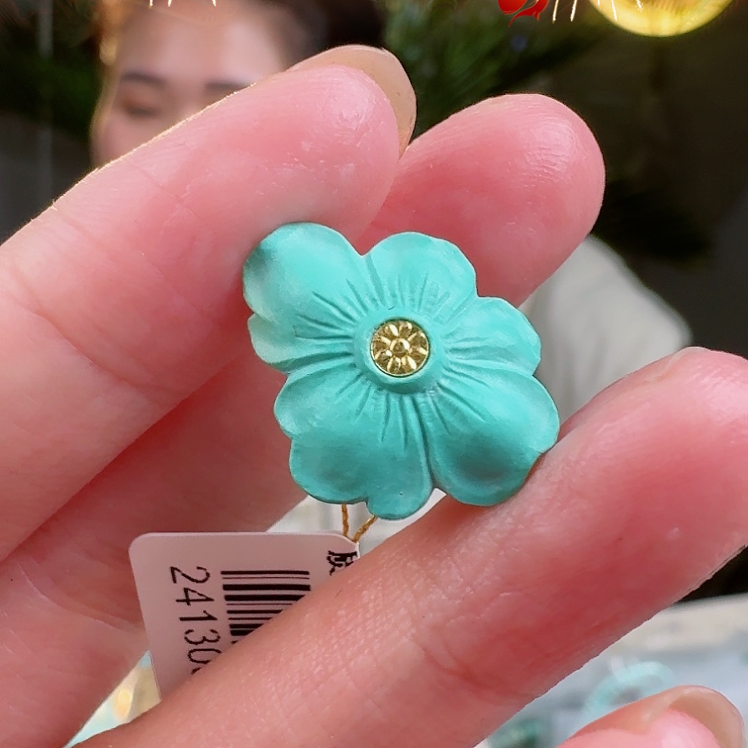 绿松石珠宝奇石未镶嵌