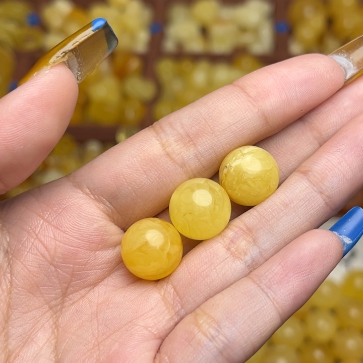 蜜蜡未镶嵌珠宝奇石瑕疵放漏