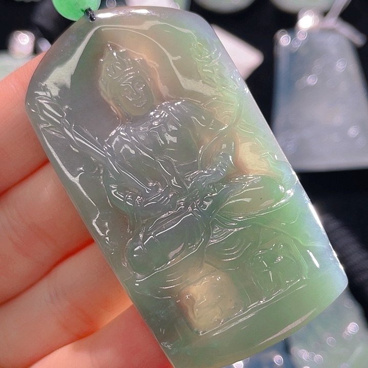 翡翠颈饰未镶嵌22，