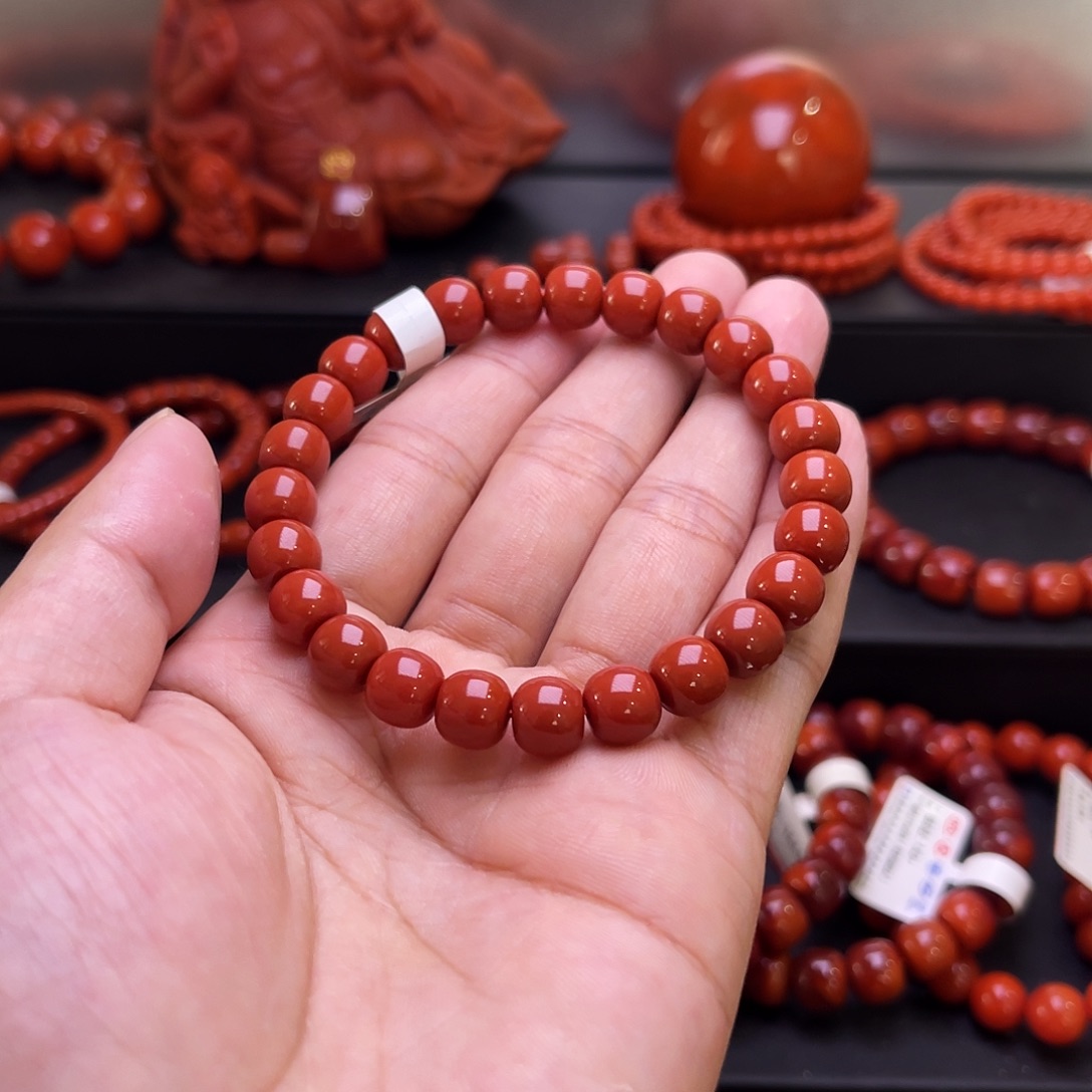 张***忌南红玛瑙未镶嵌手串南红