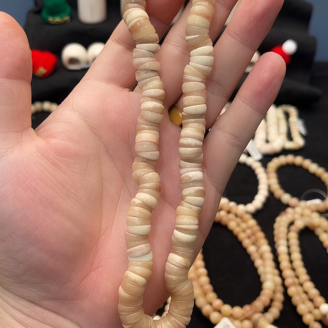 白玉菩提吊坠精品小肠手持