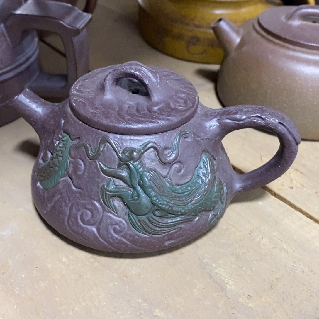 紫砂茶壶原矿手工216
