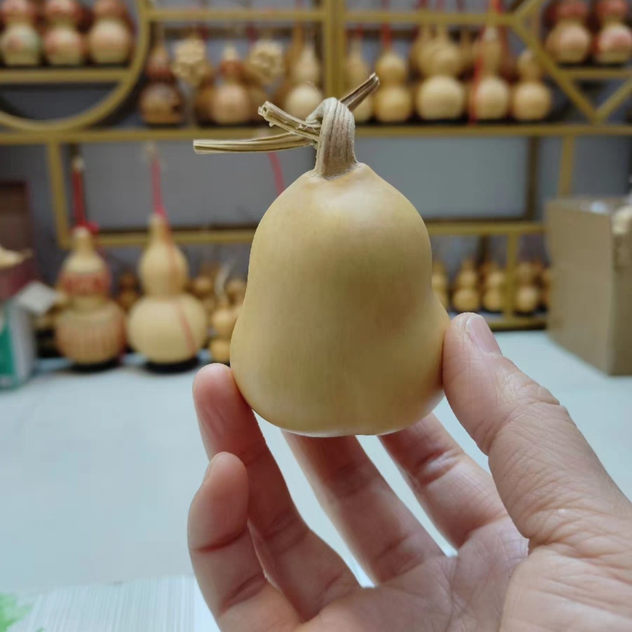 手捻胖墩双胞胎文玩葫芦