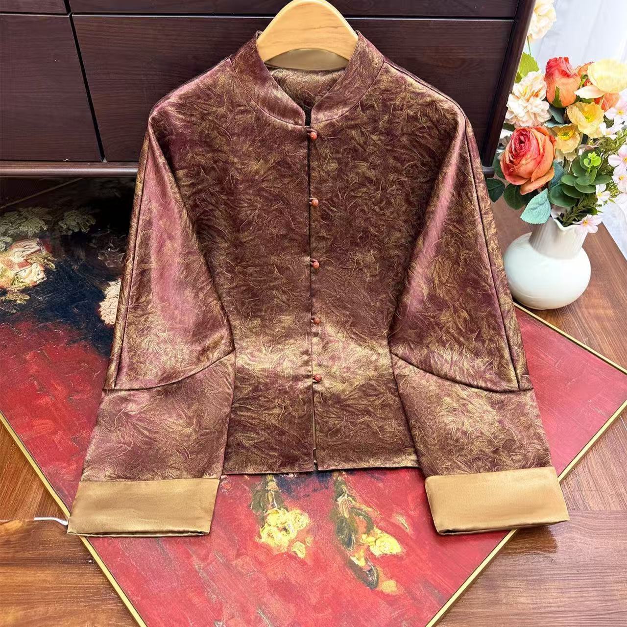 气质显瘦国风加棉加厚外套 2190