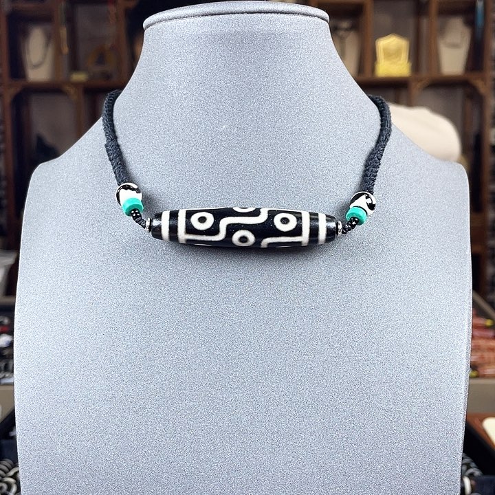 玛瑙/玉髓颈饰合金