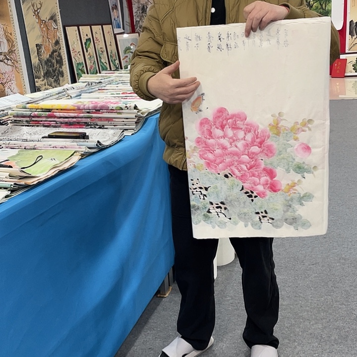 国画今天早上作品展示