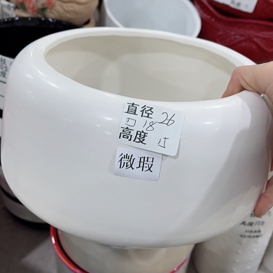 多绿植陶瓷花盆9.9包邮，有孔