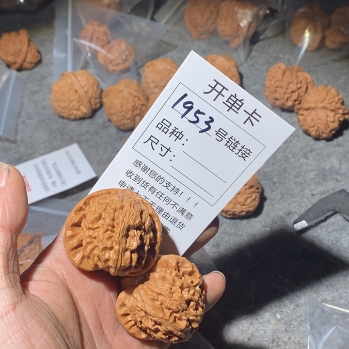 文玩核桃把件1953咯摸摸哦哦哦哦