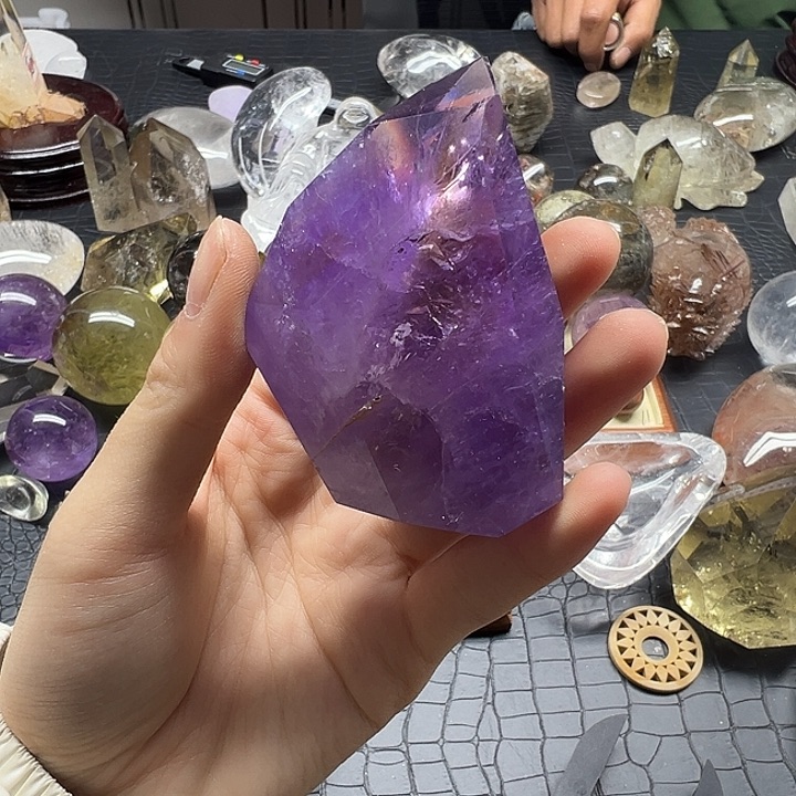 珠宝半成品水晶未镶嵌614水晶