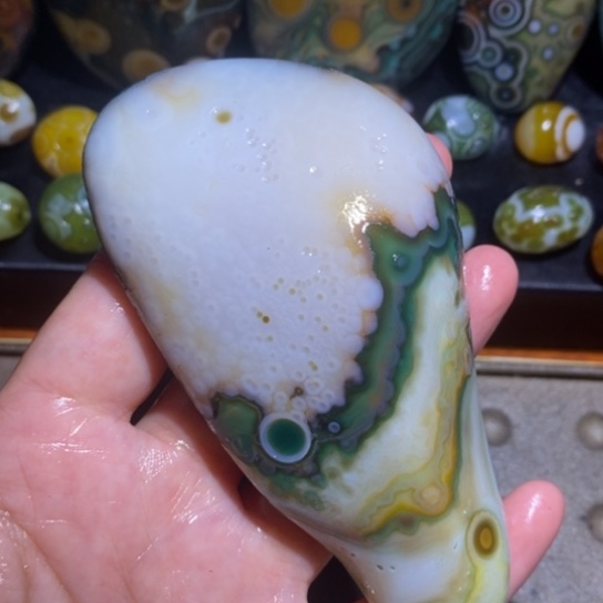 未镶嵌玛瑙/玉髓珠宝半成品154