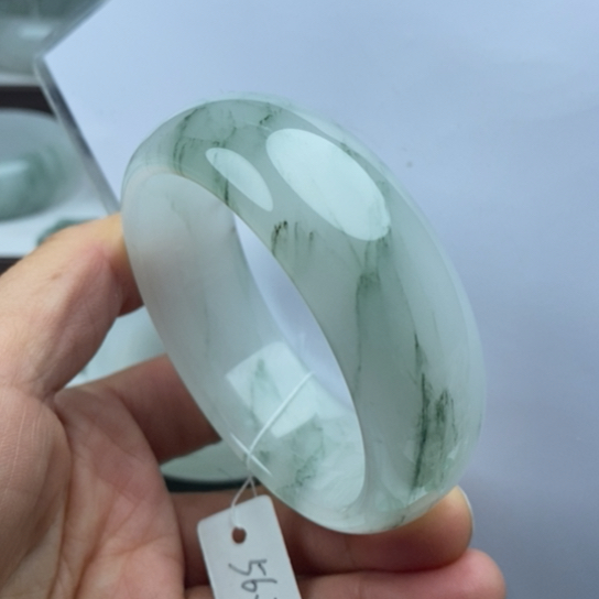 石英质玉（金丝玉）未镶嵌手镯