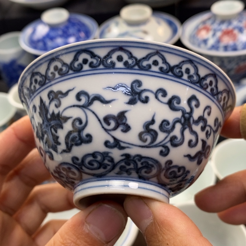 【闪购商品】景德镇青花主人杯