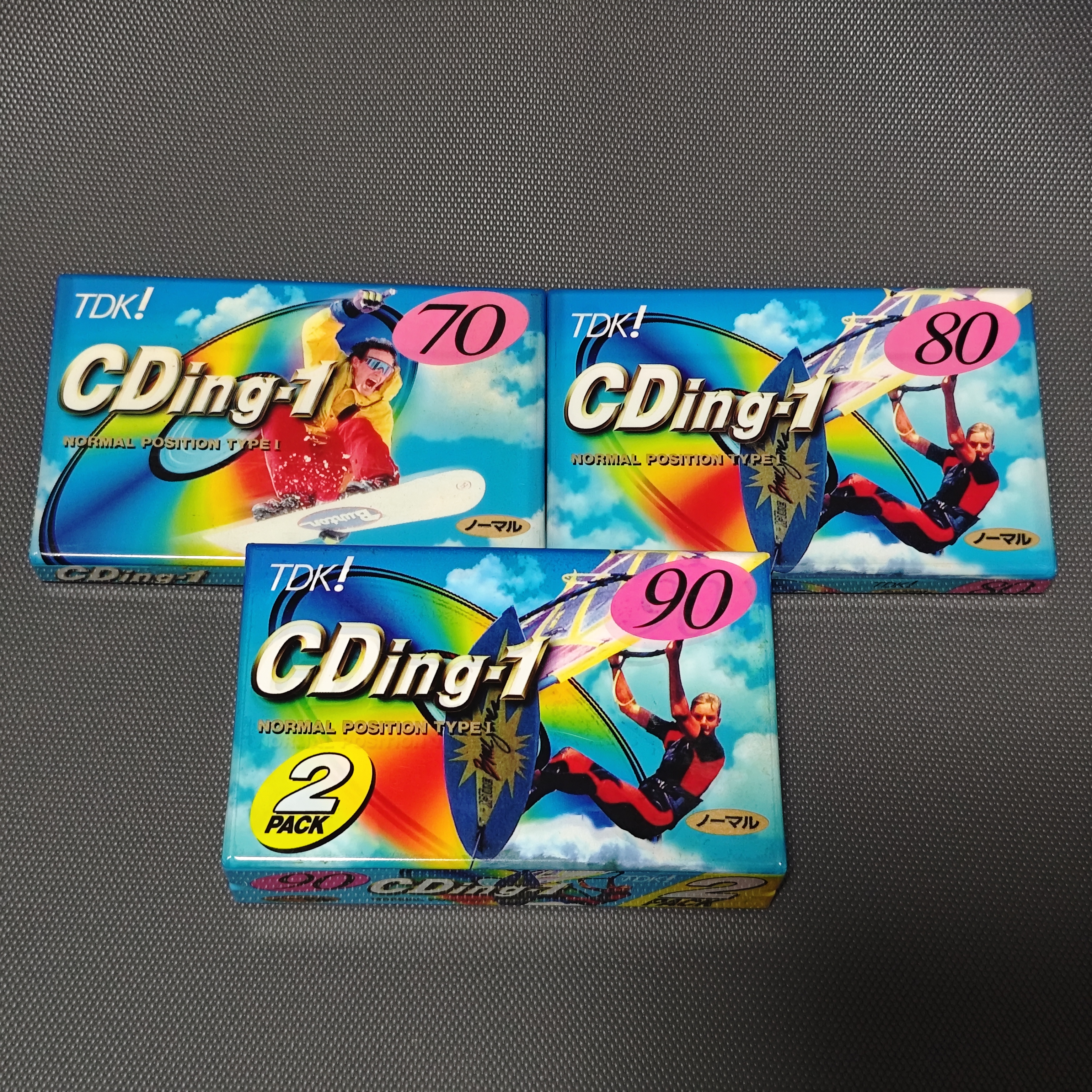 TDK CDING1 一类空白磁带未拆封录音带随身听卡座刻录翻录