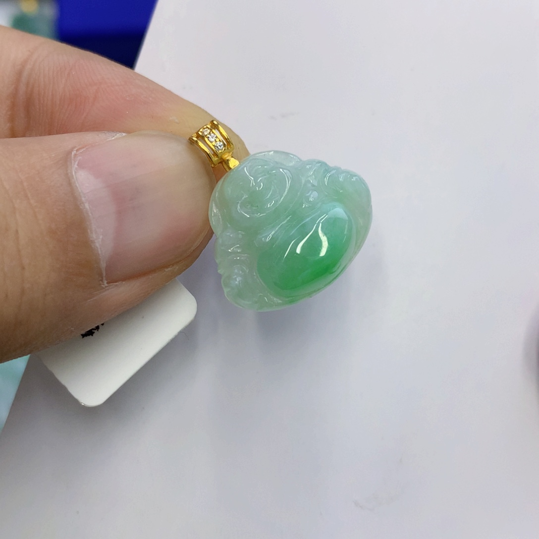 未镶嵌挂件翡翠翡翠