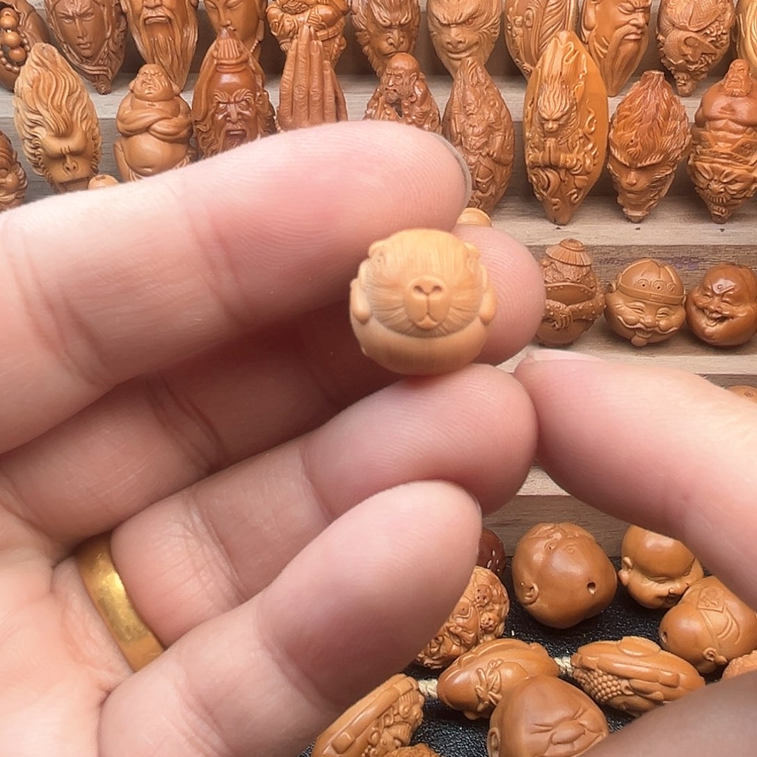 猴头核桃吊坠16尺寸