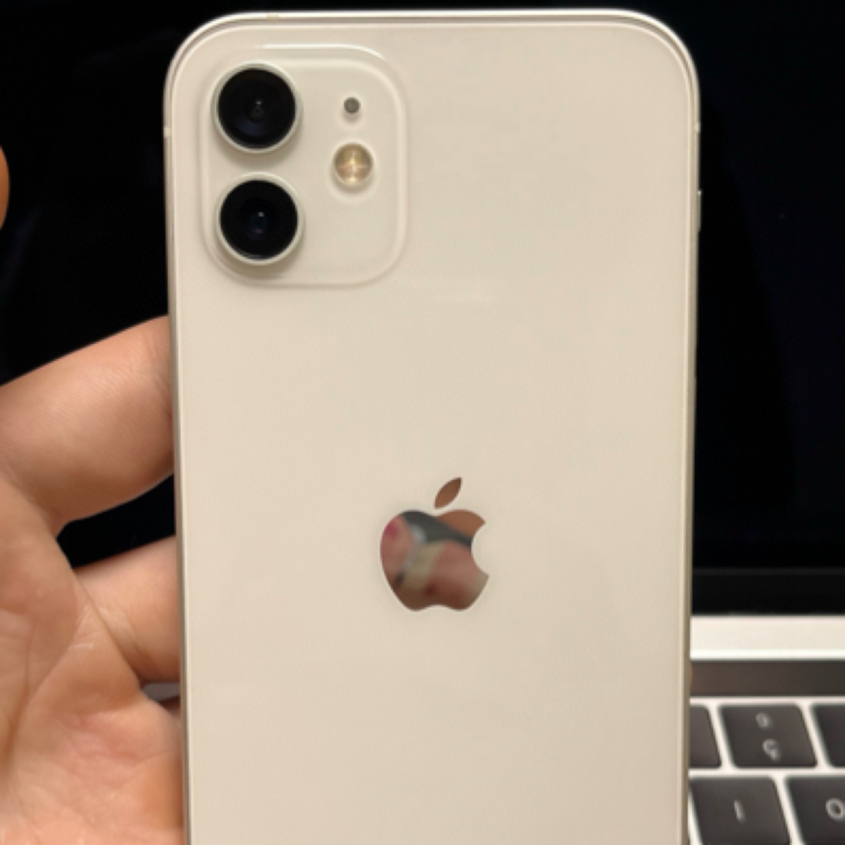 9新 Apple/苹果 苹果12国行64 全原装 功能正常 白色