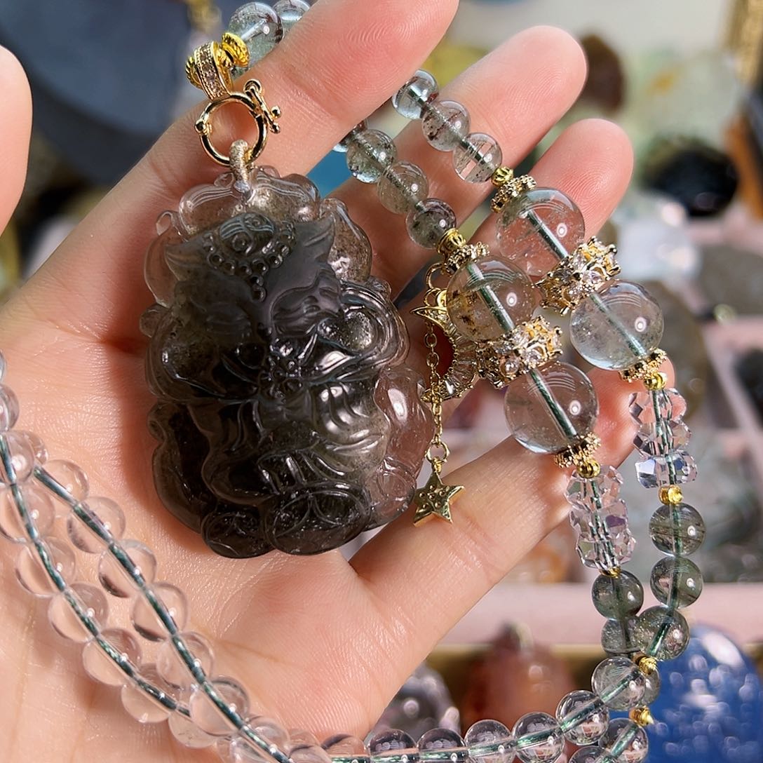 水晶颈饰未镶嵌水晶