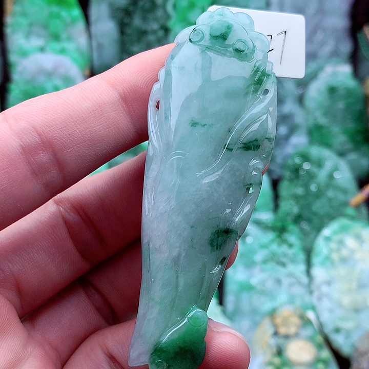 翡翠吊坠(不含链)未镶嵌