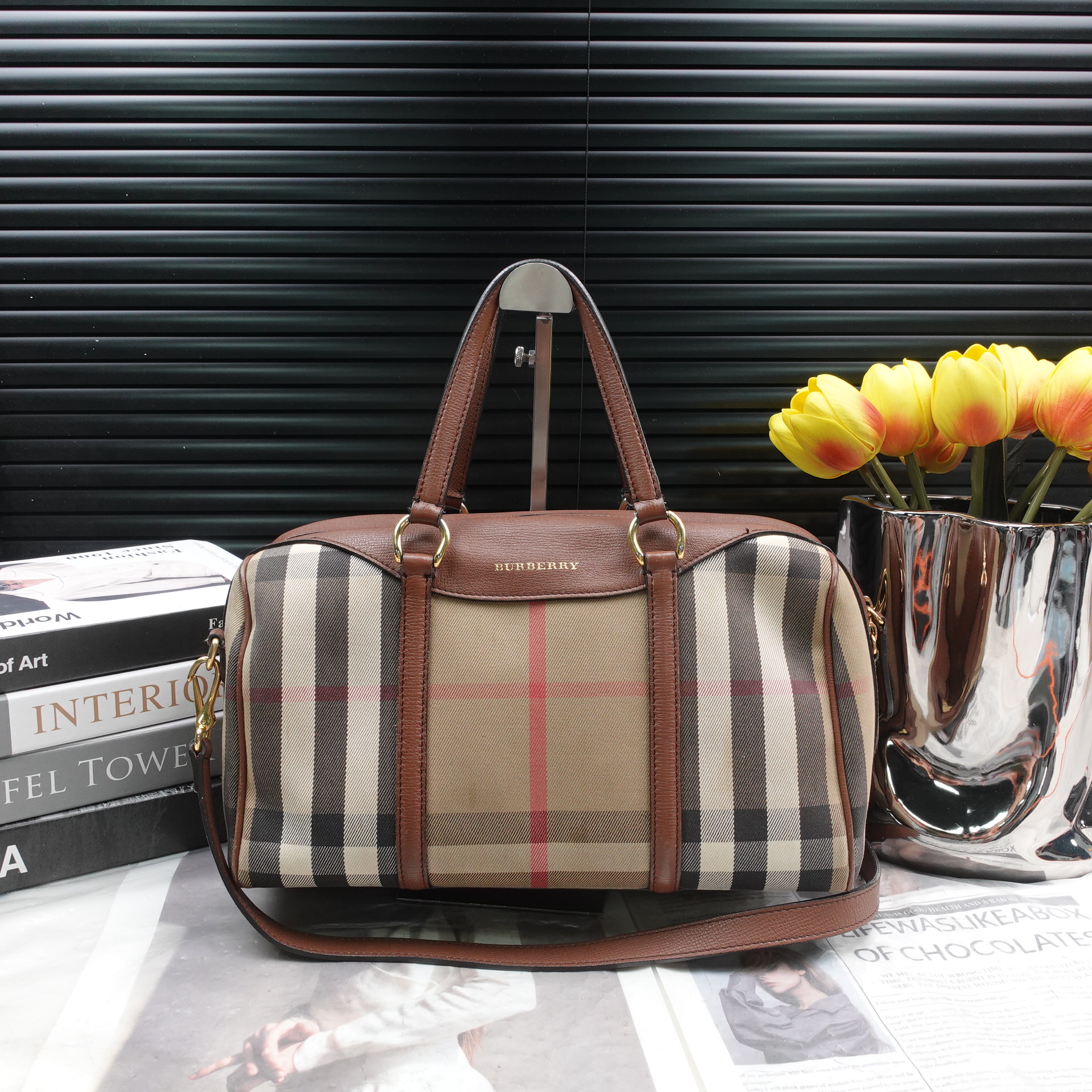 95新 BURBERRY/博柏利 单肩包/T10342194