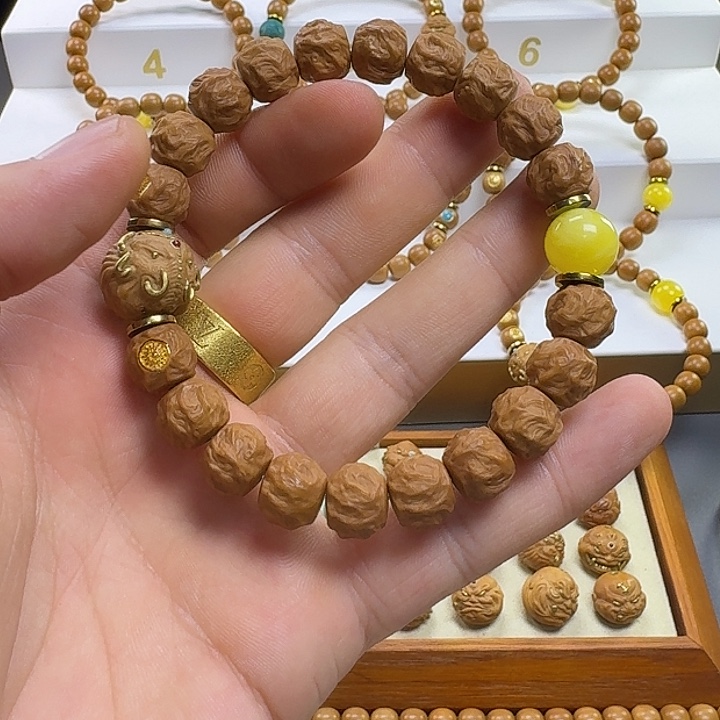 是***.猴头核桃手串无瑕疵