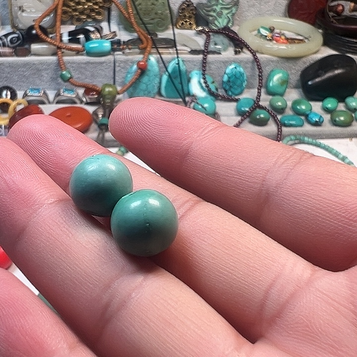 未镶嵌绿松石挂件