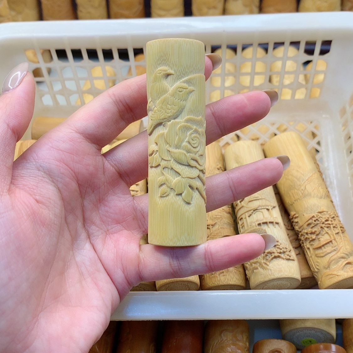 【闪购商品】竹哈**娜实心竹哈哈哈哈哈哈