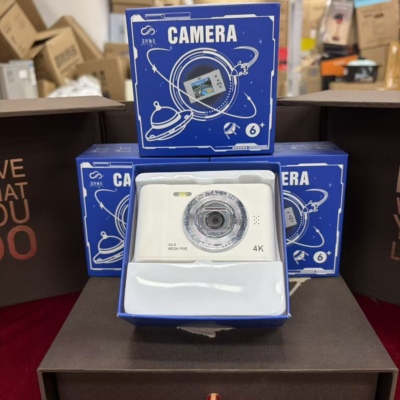 玩具相机颜色款式随机-qq