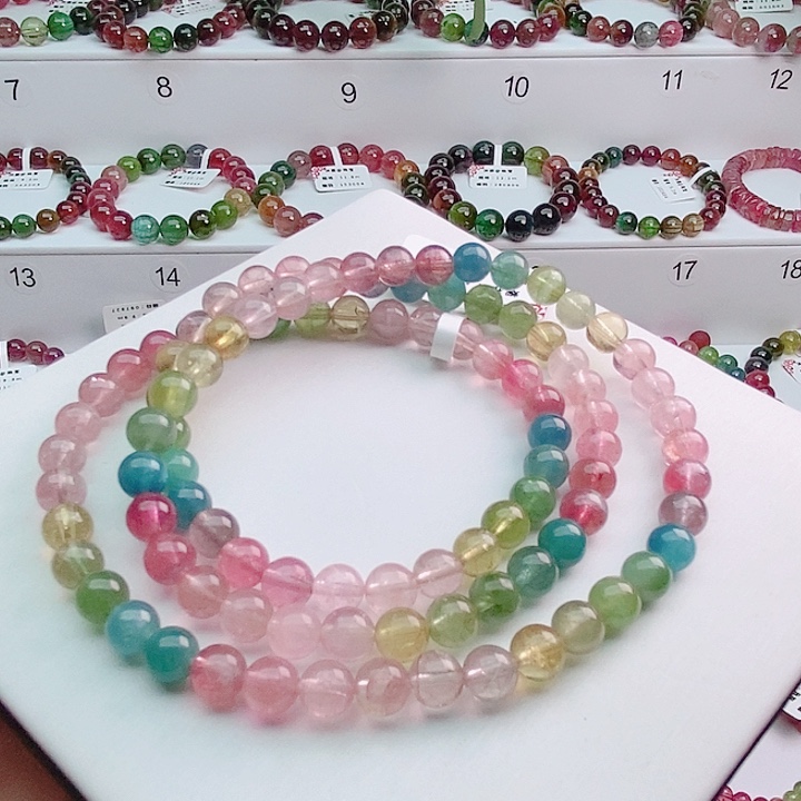 碧玺手链未镶嵌4号